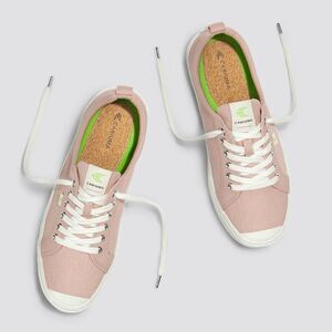 CARIUMA MEN PINK CANVAS SNEAKERS‎